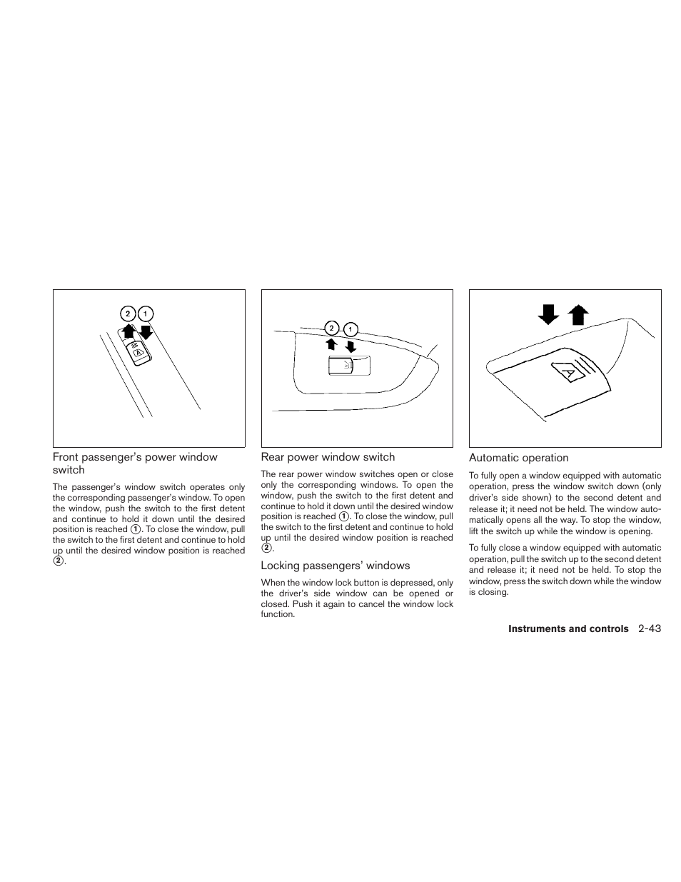 NISSAN 2010 Maxima User Manual | Page 115 / 457