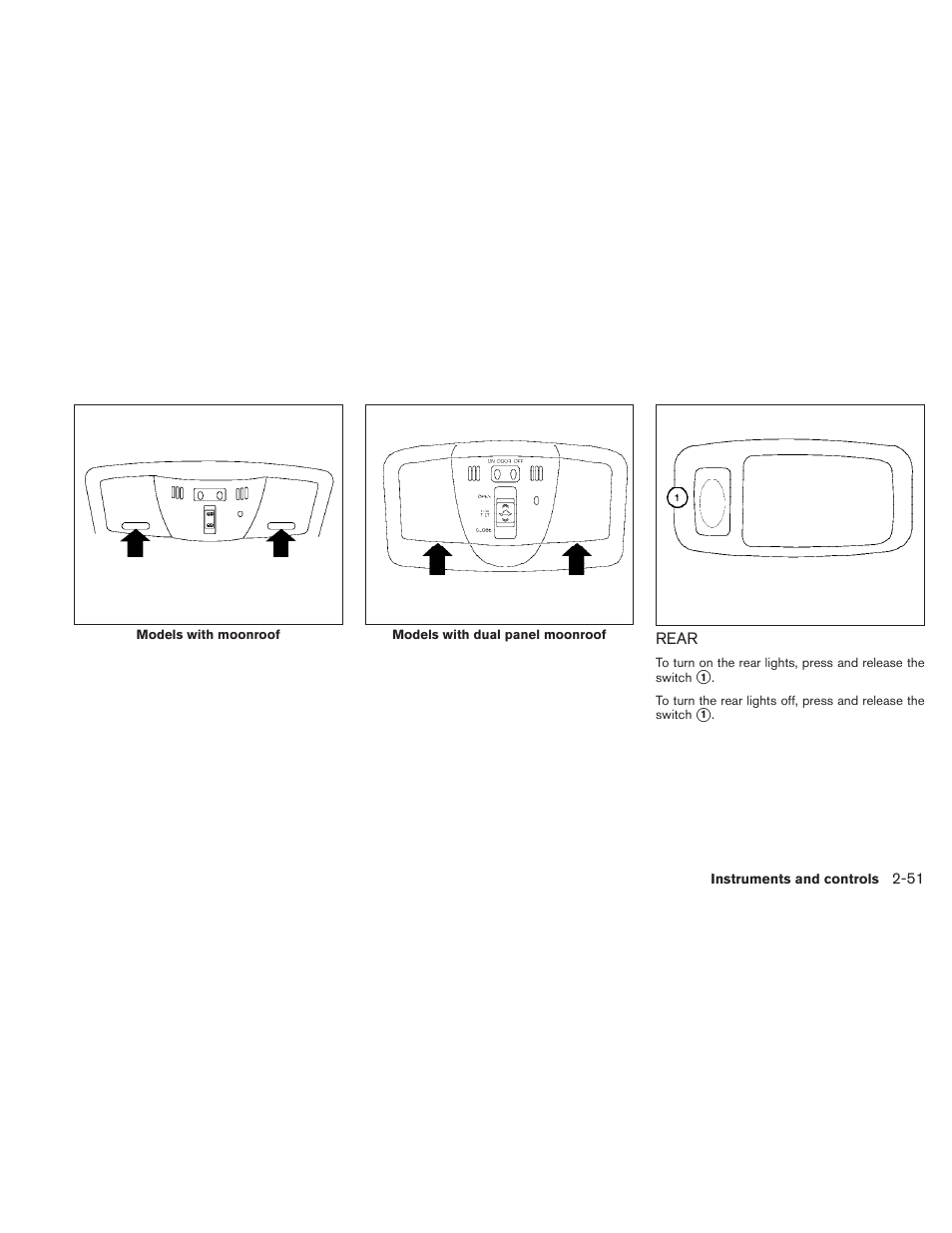 Rear -51 | NISSAN 2010 Maxima User Manual | Page 123 / 457