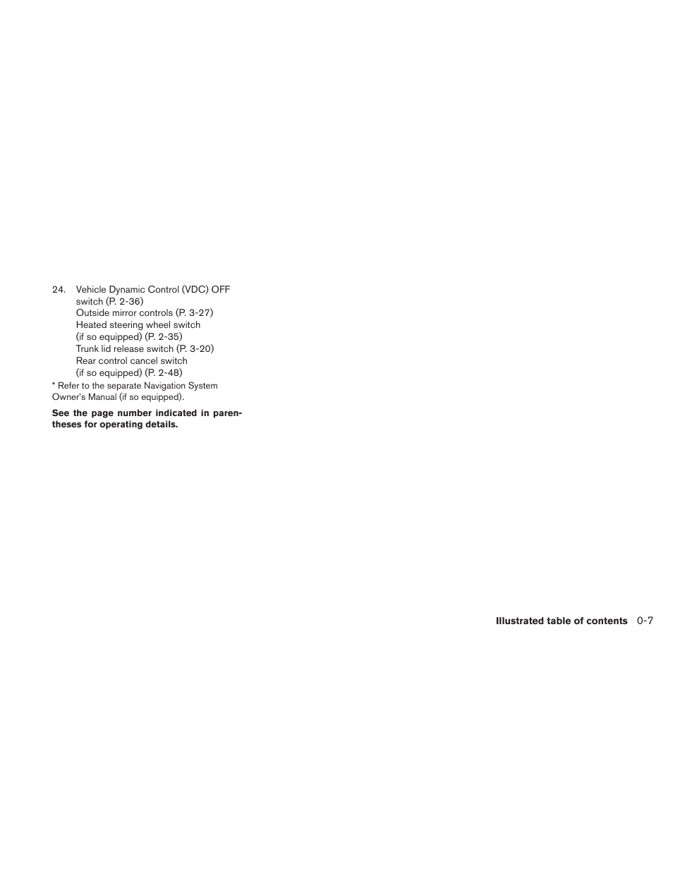 NISSAN 2010 Maxima User Manual | Page 13 / 457