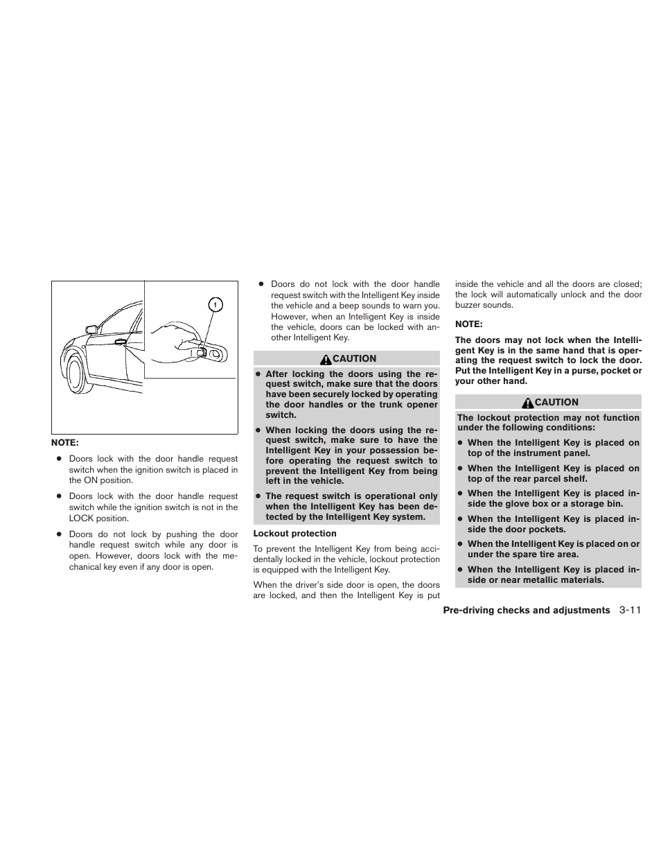 NISSAN 2010 Maxima User Manual | Page 139 / 457