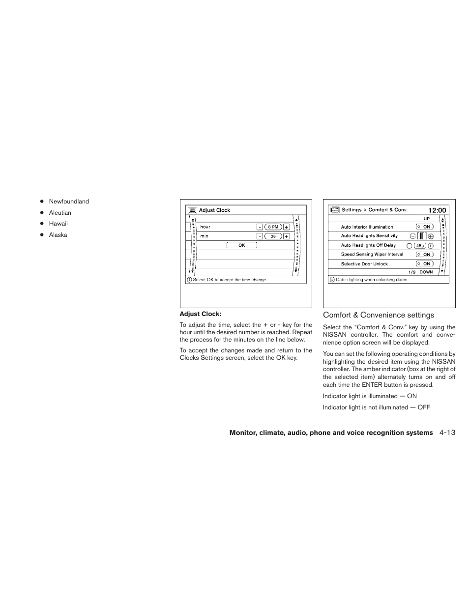 NISSAN 2010 Maxima User Manual | Page 173 / 457