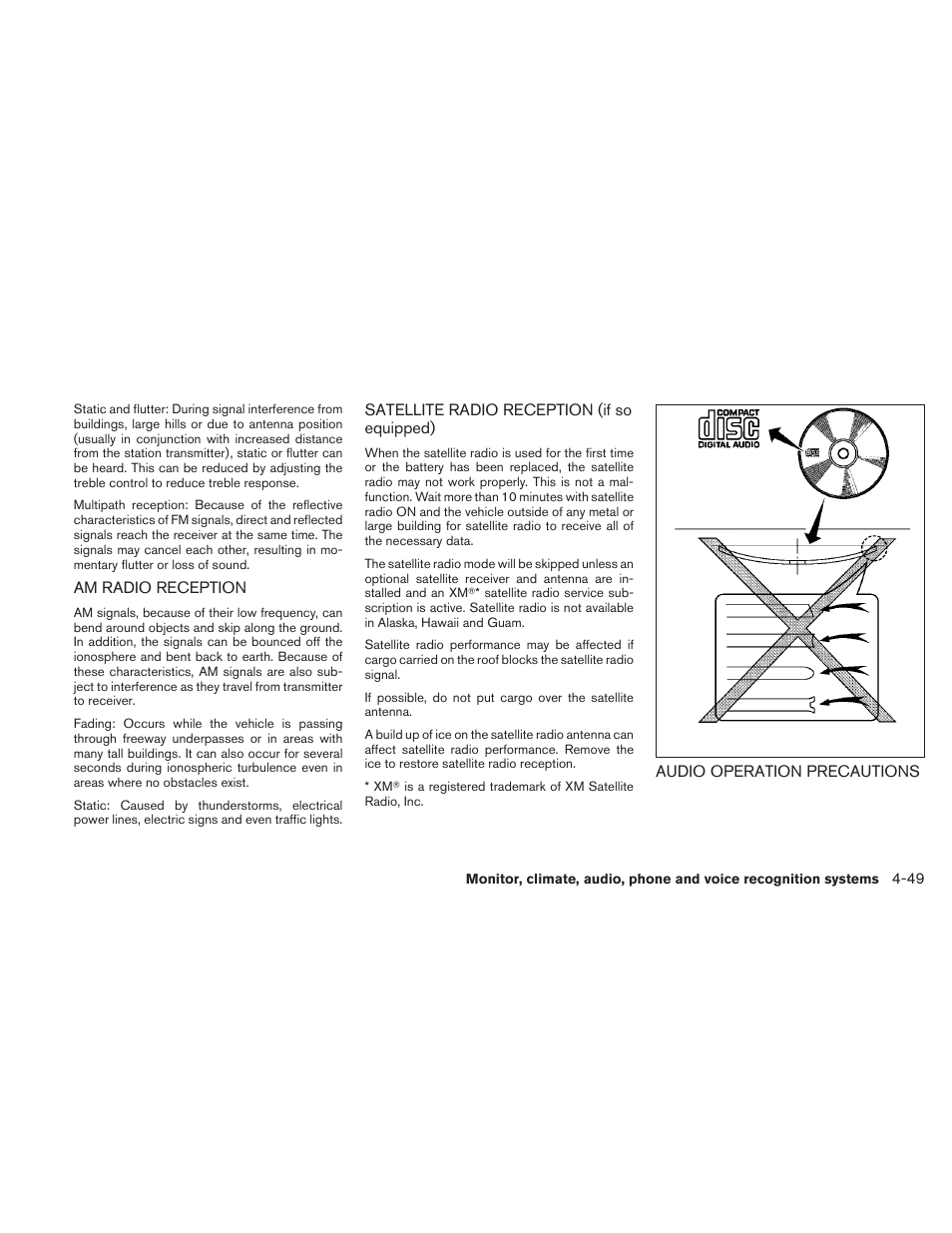 NISSAN 2010 Maxima User Manual | Page 209 / 457