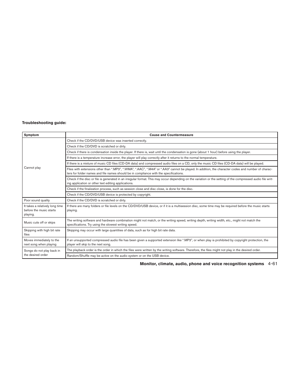 NISSAN 2010 Maxima User Manual | Page 221 / 457