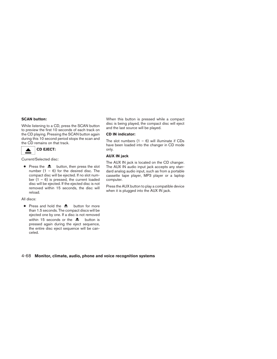NISSAN 2010 Maxima User Manual | Page 228 / 457