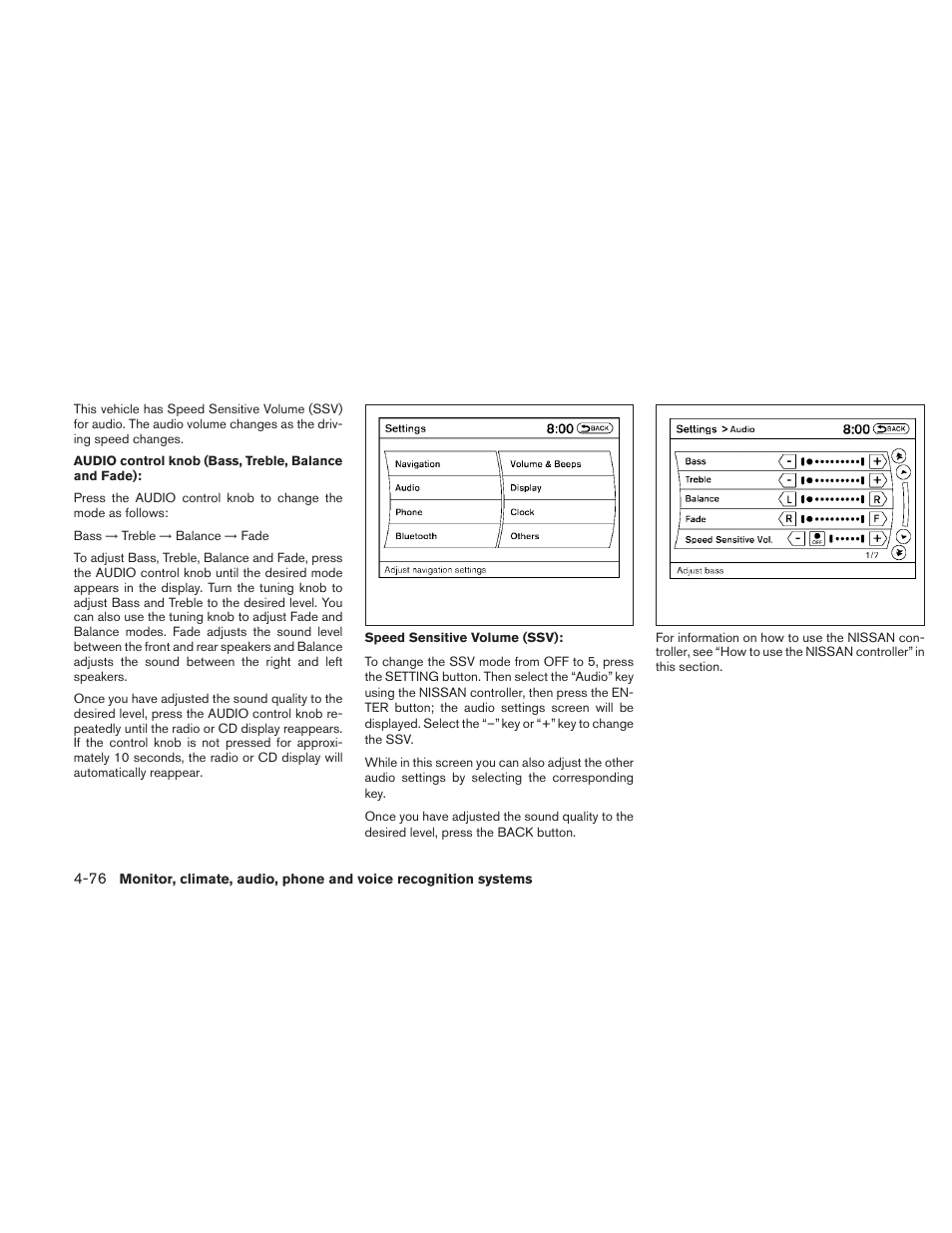 NISSAN 2010 Maxima User Manual | Page 236 / 457