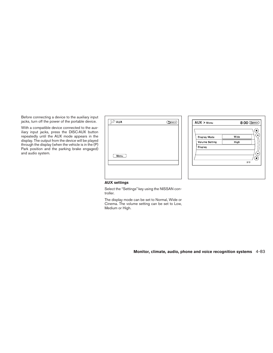 NISSAN 2010 Maxima User Manual | Page 243 / 457