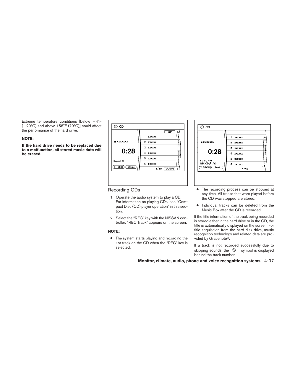 NISSAN 2010 Maxima User Manual | Page 257 / 457