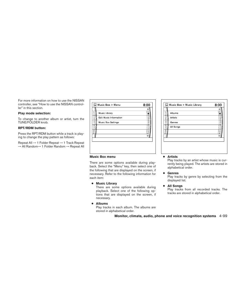 NISSAN 2010 Maxima User Manual | Page 259 / 457