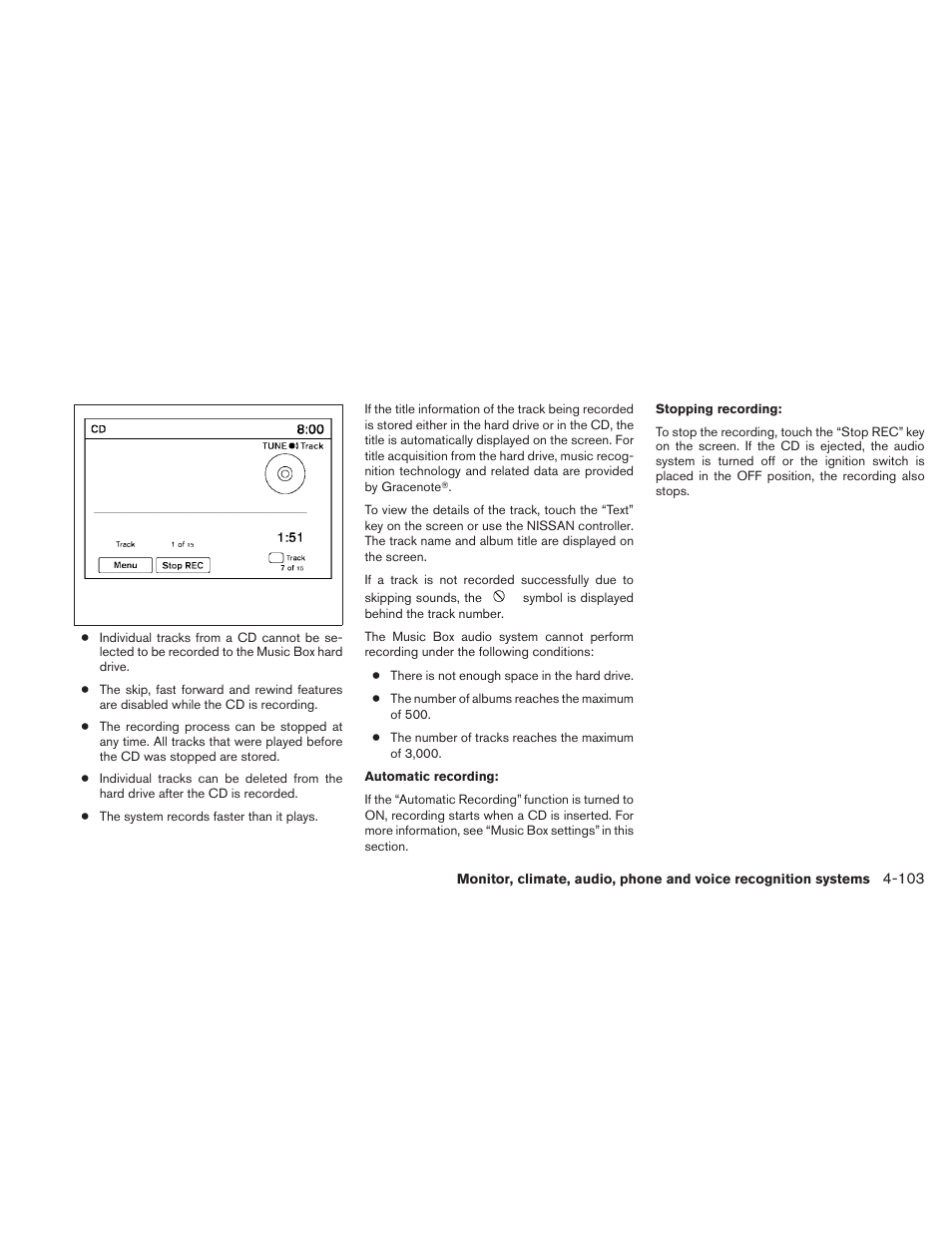 NISSAN 2010 Maxima User Manual | Page 263 / 457