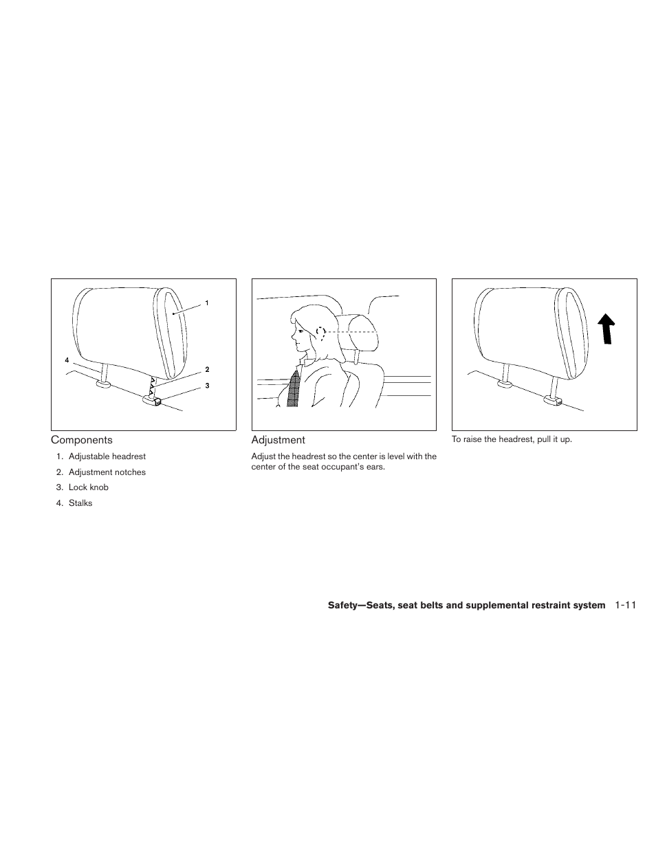 NISSAN 2010 Maxima User Manual | Page 27 / 457
