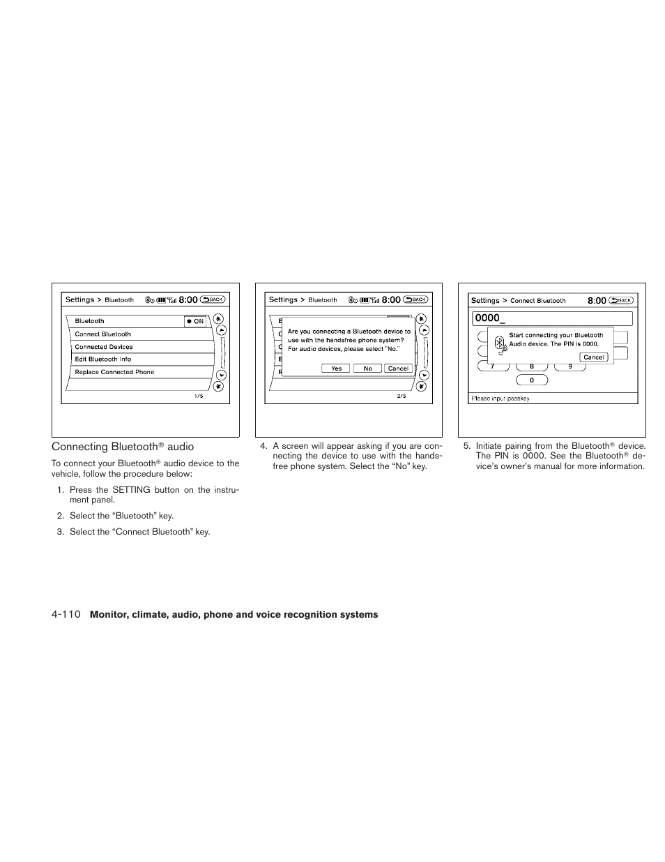 NISSAN 2010 Maxima User Manual | Page 270 / 457