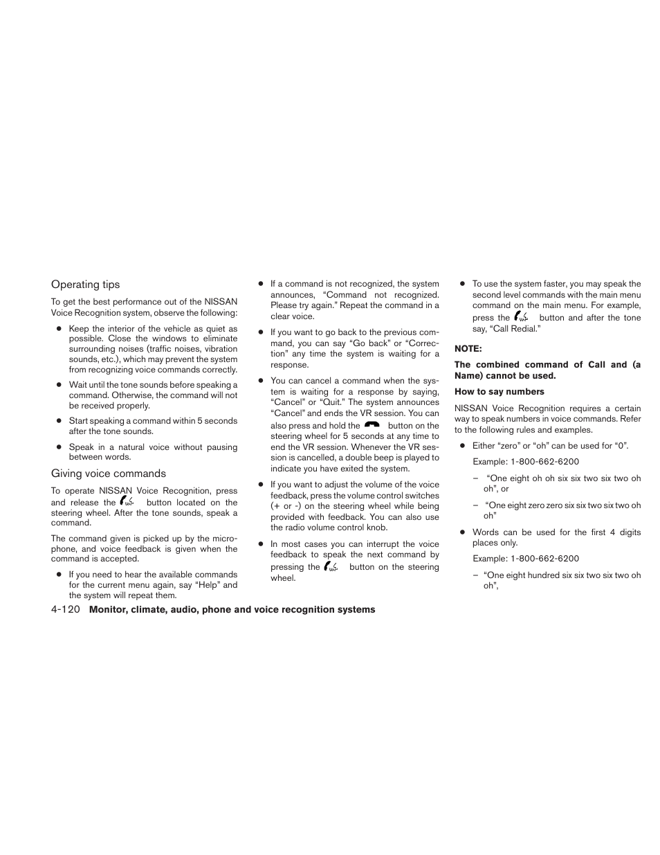 NISSAN 2010 Maxima User Manual | Page 280 / 457