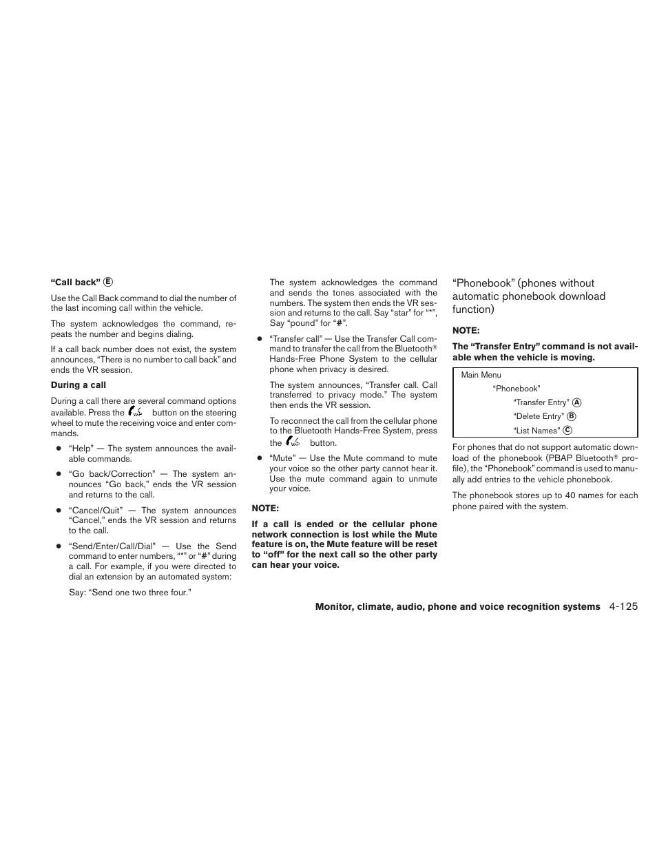 NISSAN 2010 Maxima User Manual | Page 285 / 457