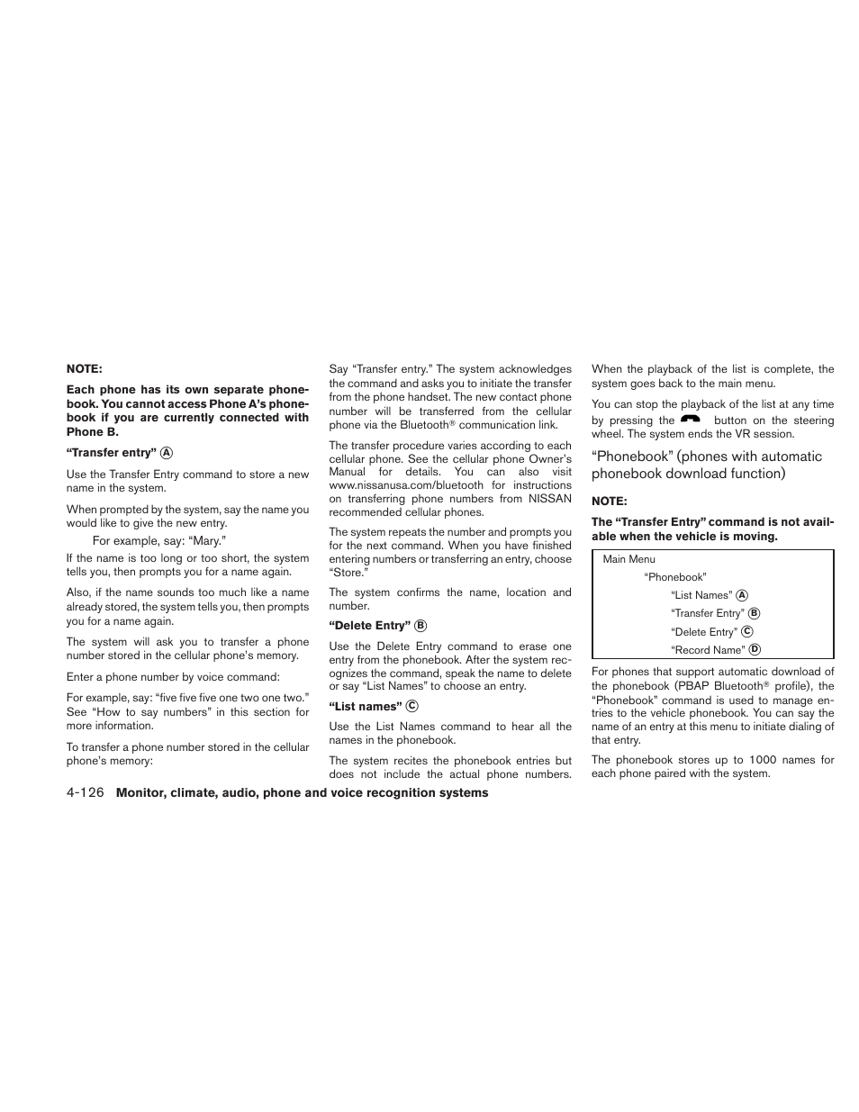 NISSAN 2010 Maxima User Manual | Page 286 / 457