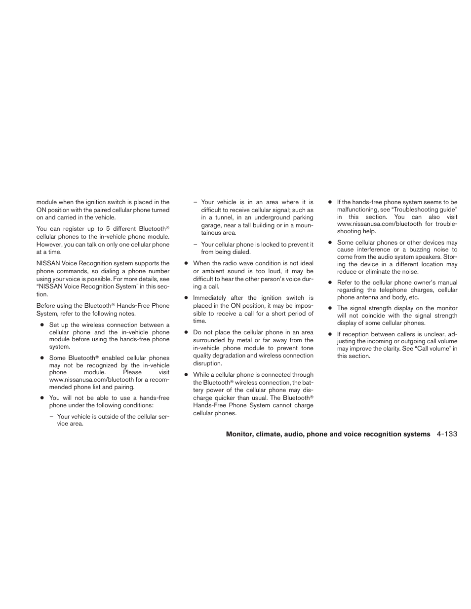 NISSAN 2010 Maxima User Manual | Page 293 / 457
