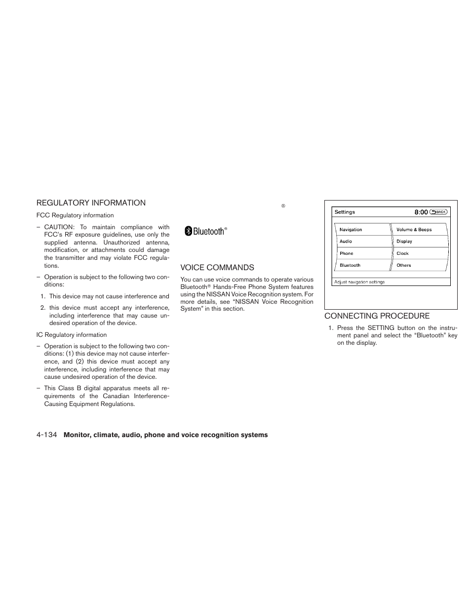 NISSAN 2010 Maxima User Manual | Page 294 / 457