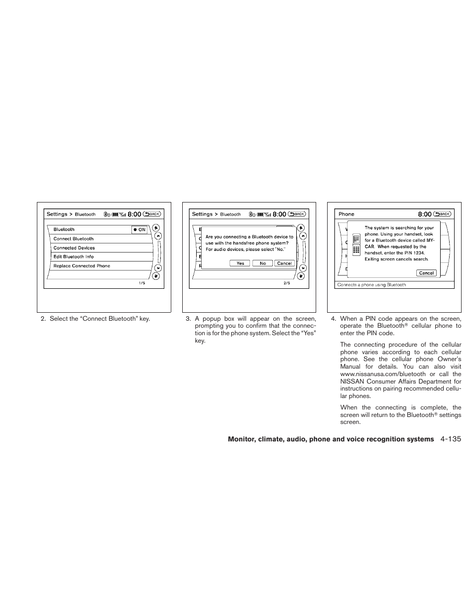 NISSAN 2010 Maxima User Manual | Page 295 / 457