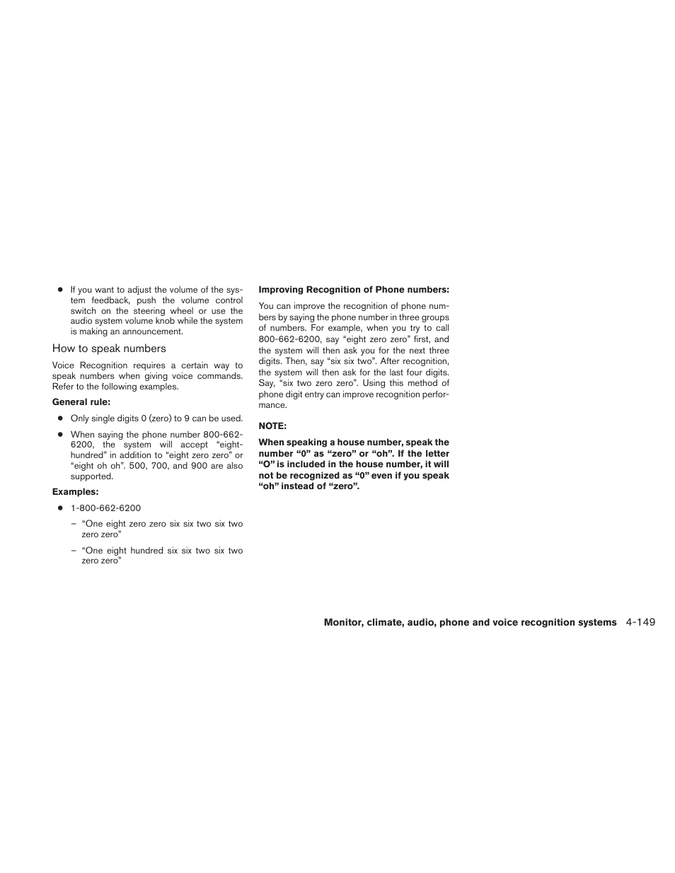NISSAN 2010 Maxima User Manual | Page 309 / 457