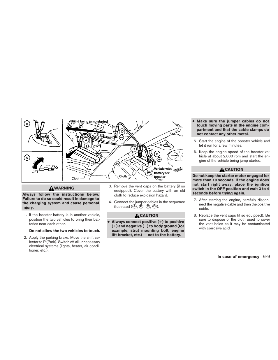 NISSAN 2010 Maxima User Manual | Page 365 / 457