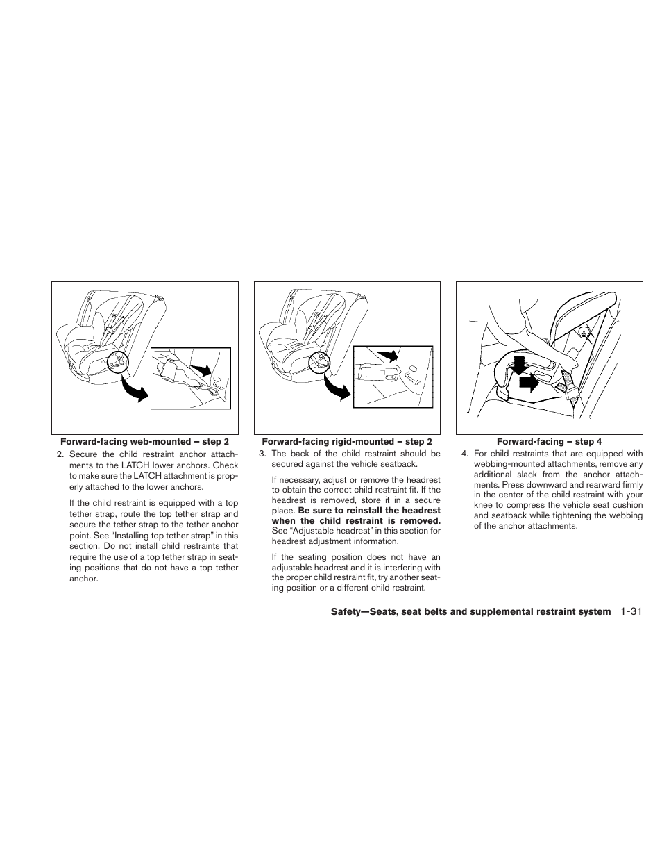 NISSAN 2010 Maxima User Manual | Page 47 / 457