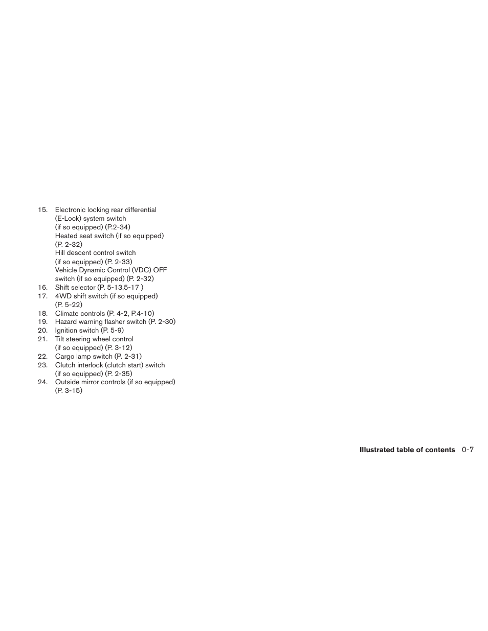 NISSAN 2010 Frontier User Manual | Page 13 / 373