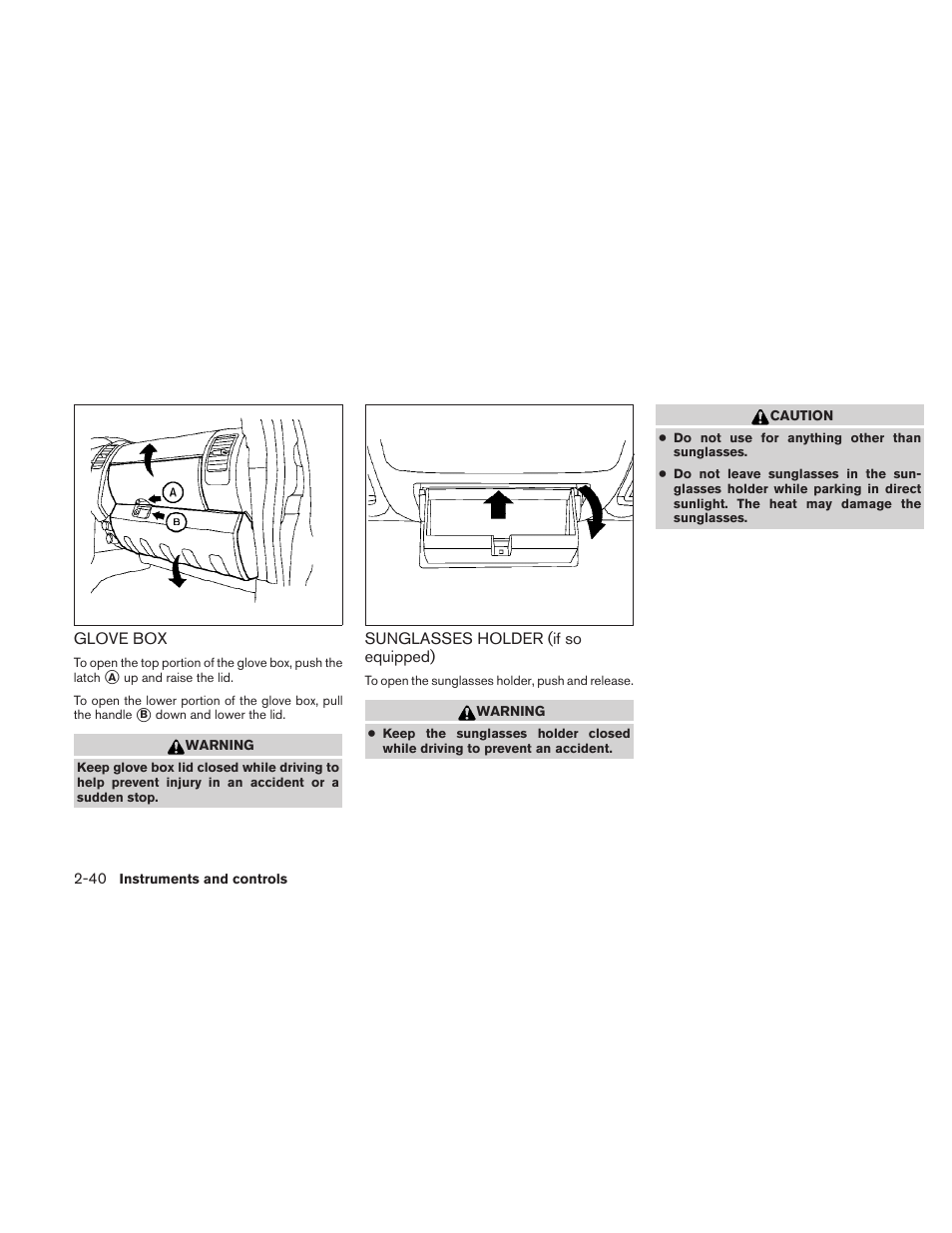 NISSAN 2010 Frontier User Manual | Page 132 / 373