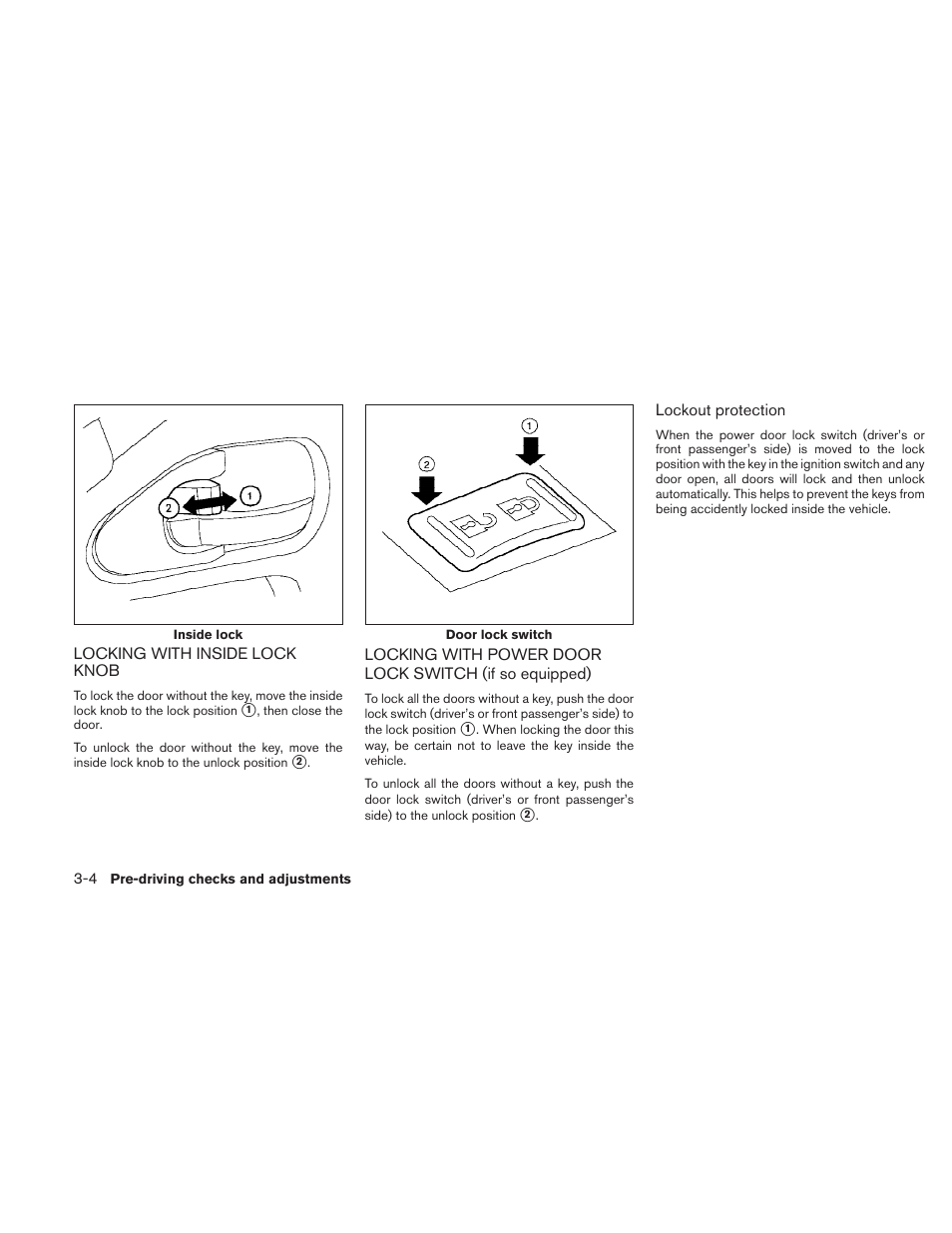 If so equipped) -4 | NISSAN 2010 Frontier User Manual | Page 150 / 373