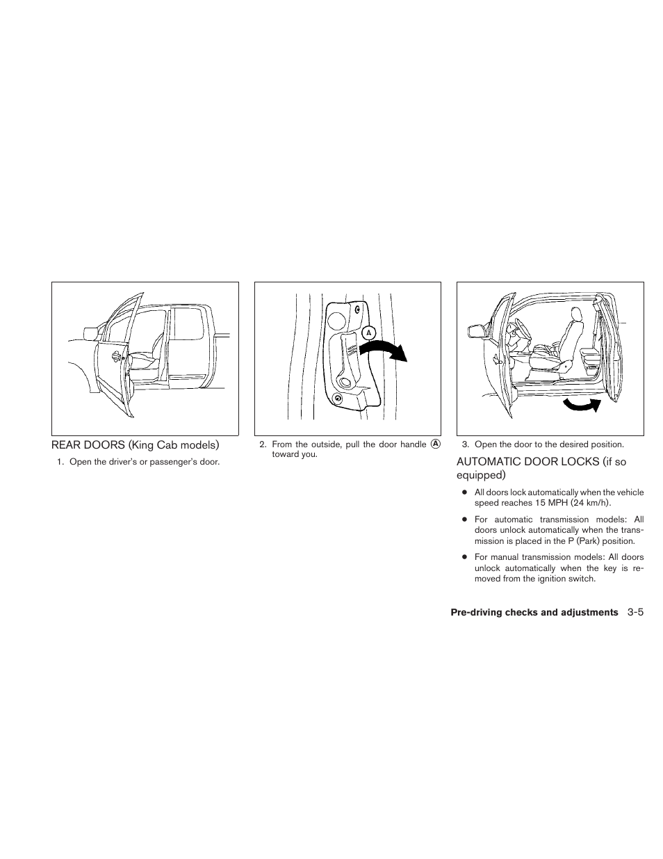 NISSAN 2010 Frontier User Manual | Page 151 / 373