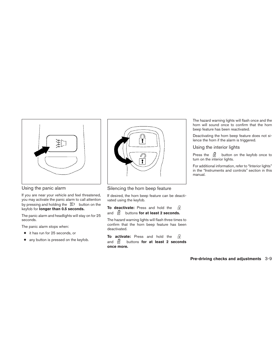 NISSAN 2010 Frontier User Manual | Page 155 / 373