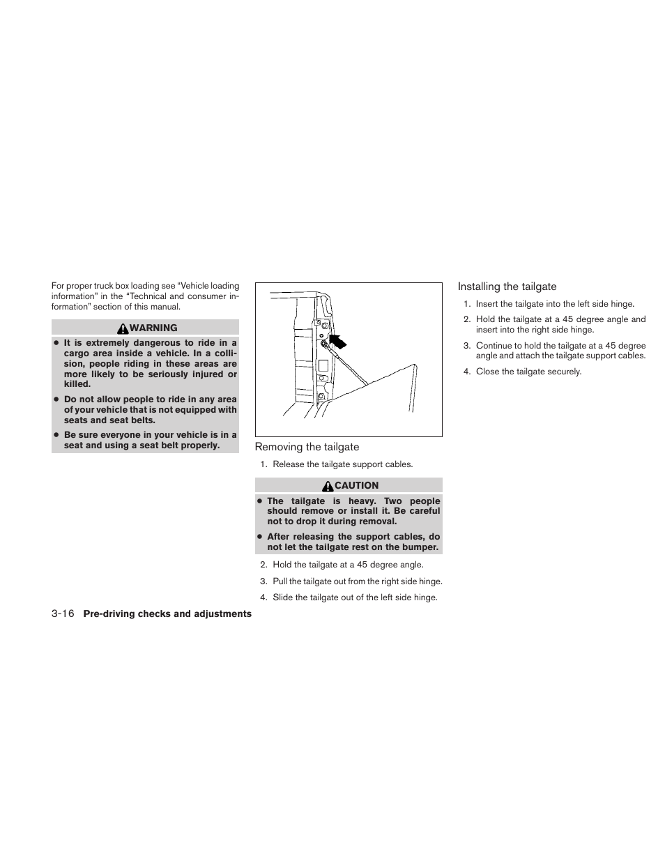 NISSAN 2010 Frontier User Manual | Page 162 / 373