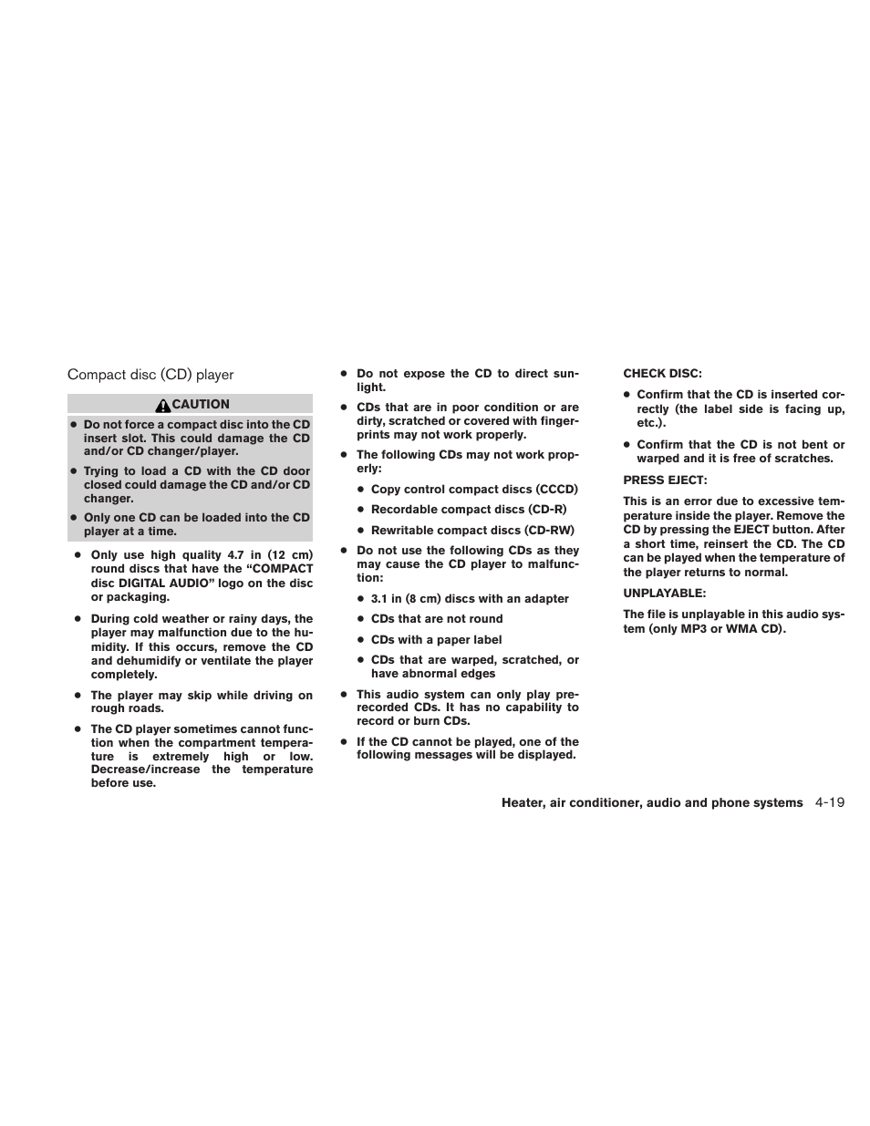 NISSAN 2010 Frontier User Manual | Page 185 / 373