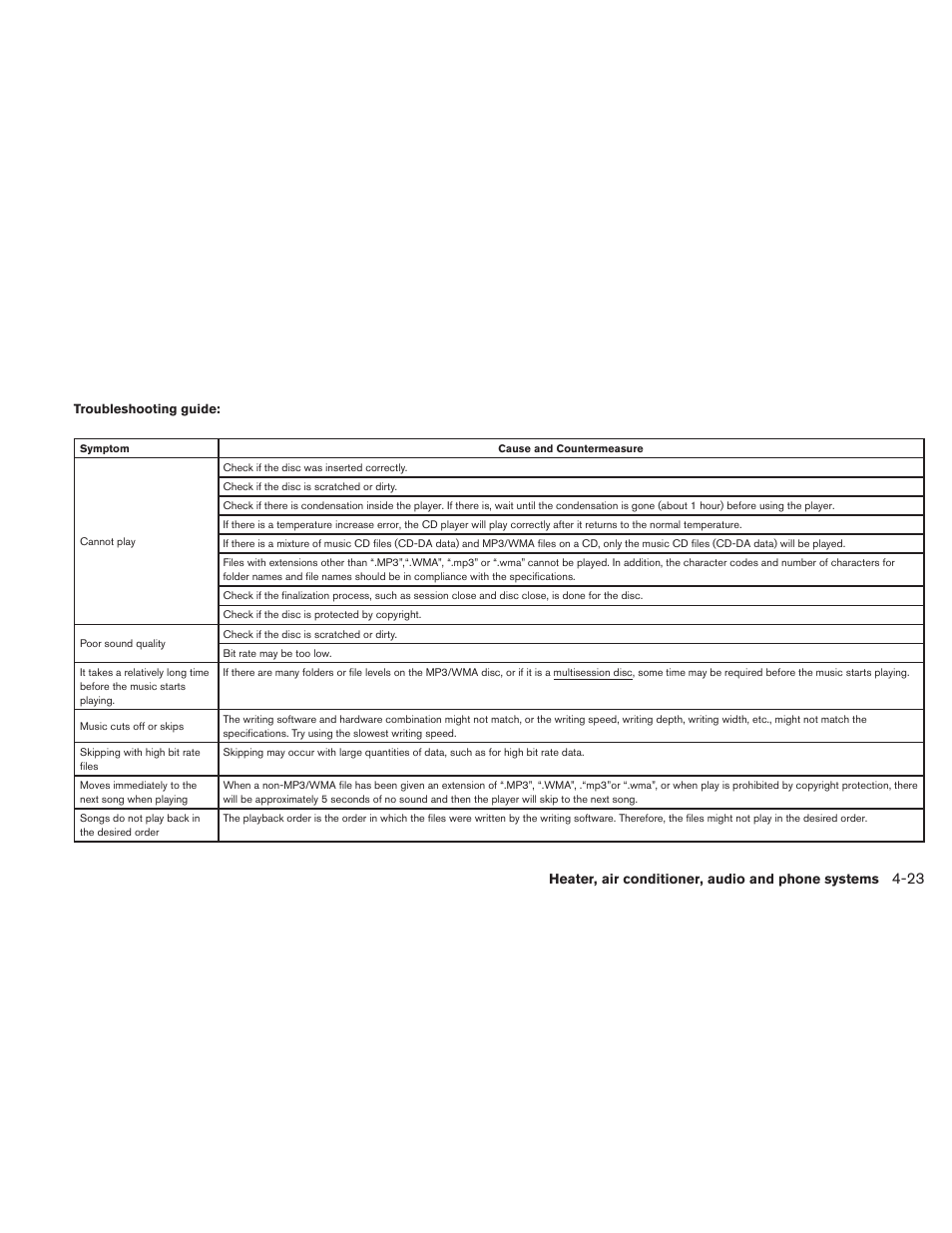 NISSAN 2010 Frontier User Manual | Page 189 / 373