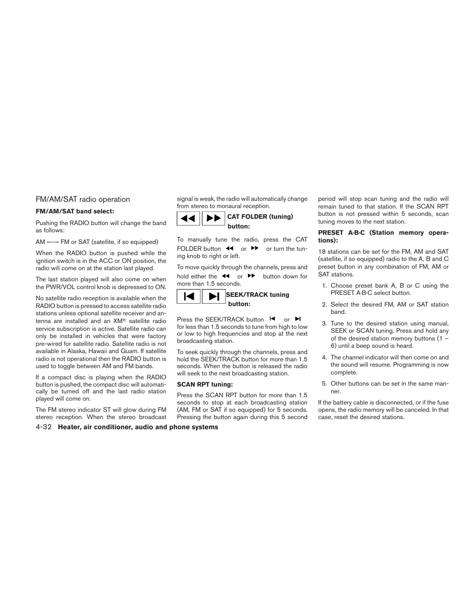 NISSAN 2010 Frontier User Manual | Page 198 / 373