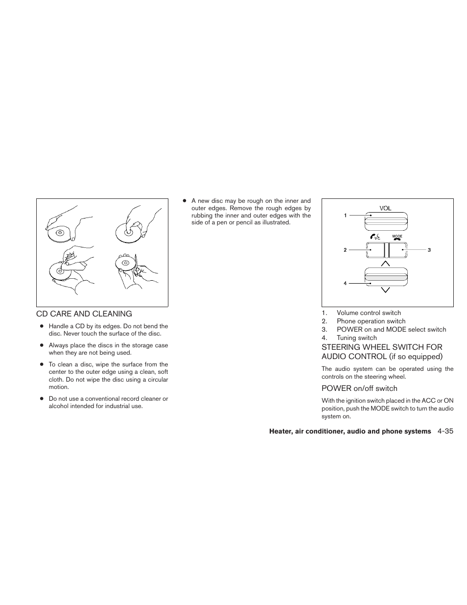 If so equipped) -35 | NISSAN 2010 Frontier User Manual | Page 201 / 373