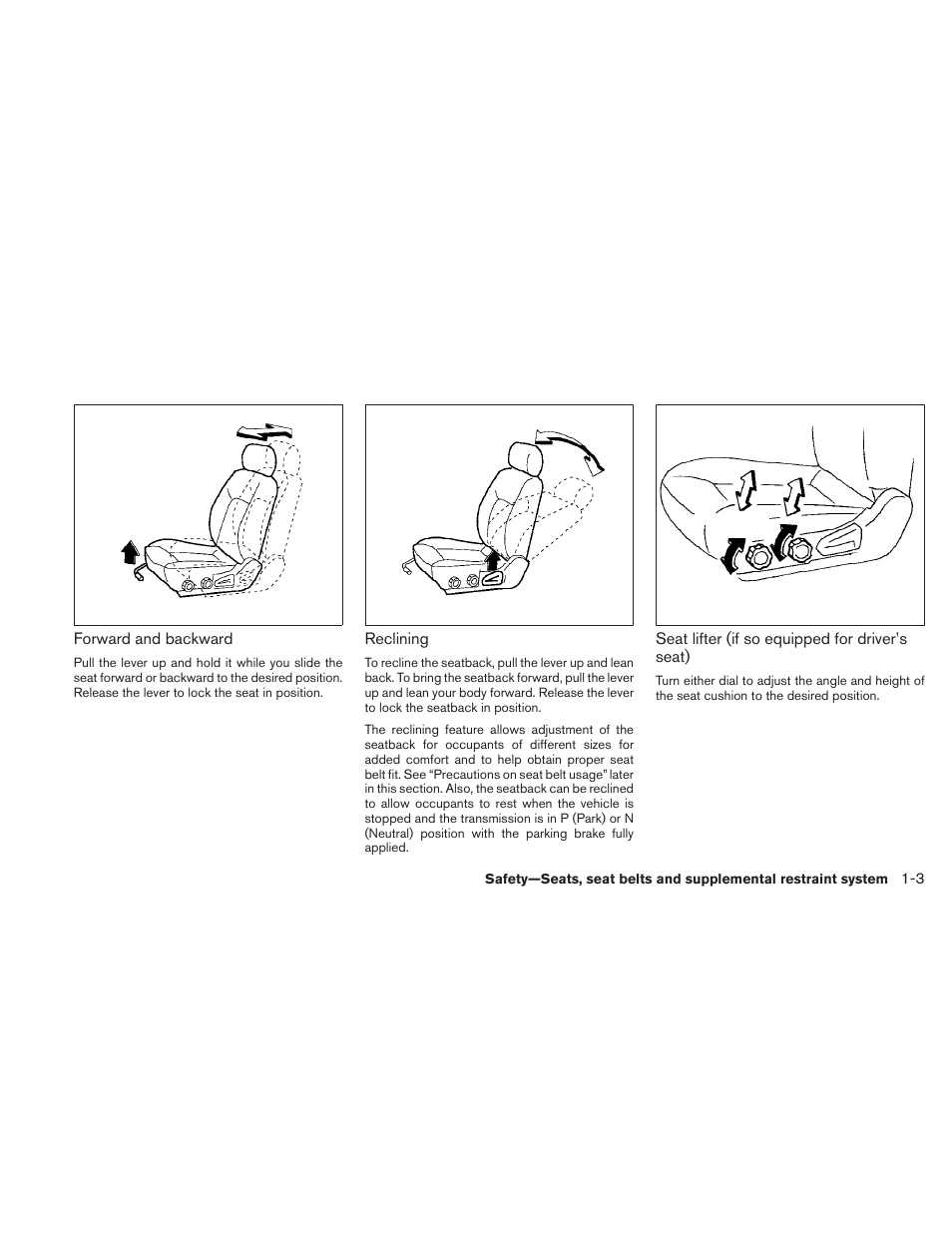 NISSAN 2010 Frontier User Manual | Page 21 / 373
