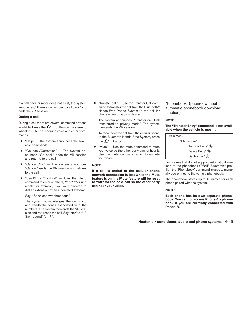 NISSAN 2010 Frontier User Manual | Page 211 / 373