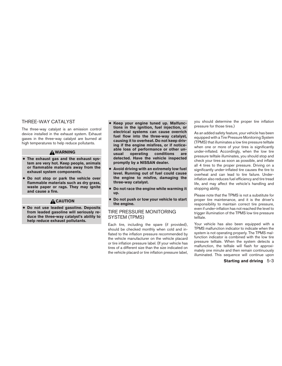 NISSAN 2010 Frontier User Manual | Page 221 / 373
