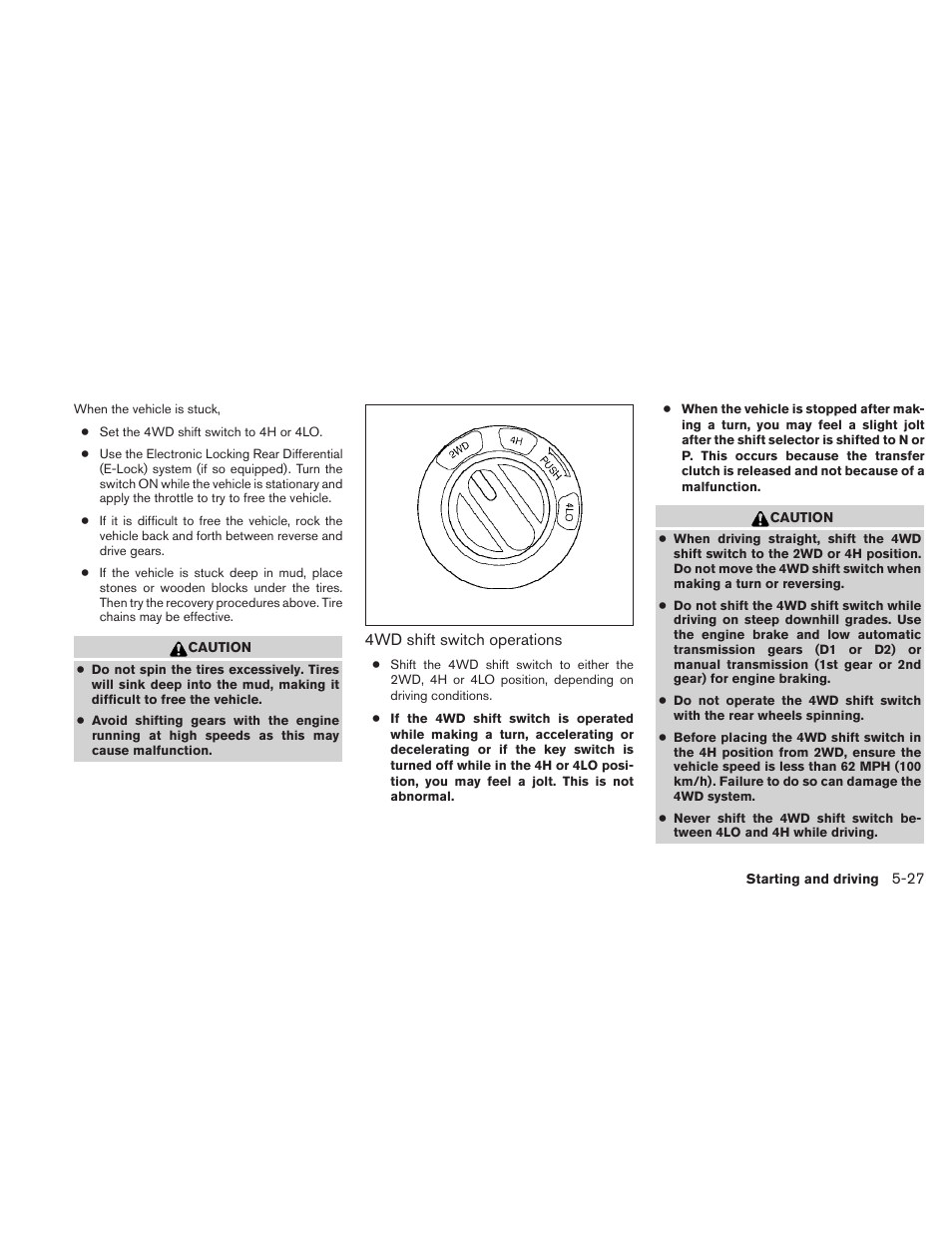 NISSAN 2010 Frontier User Manual | Page 245 / 373