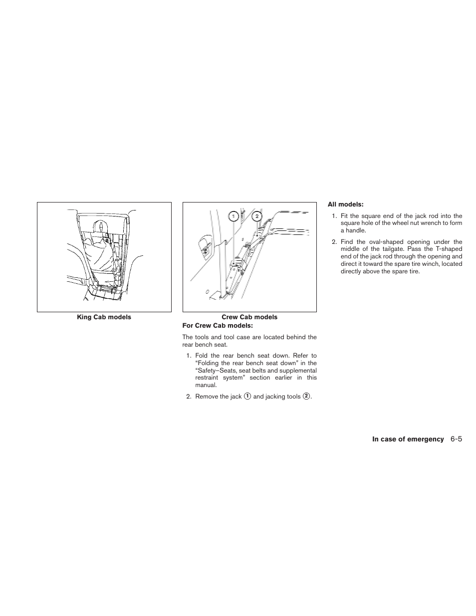 NISSAN 2010 Frontier User Manual | Page 263 / 373