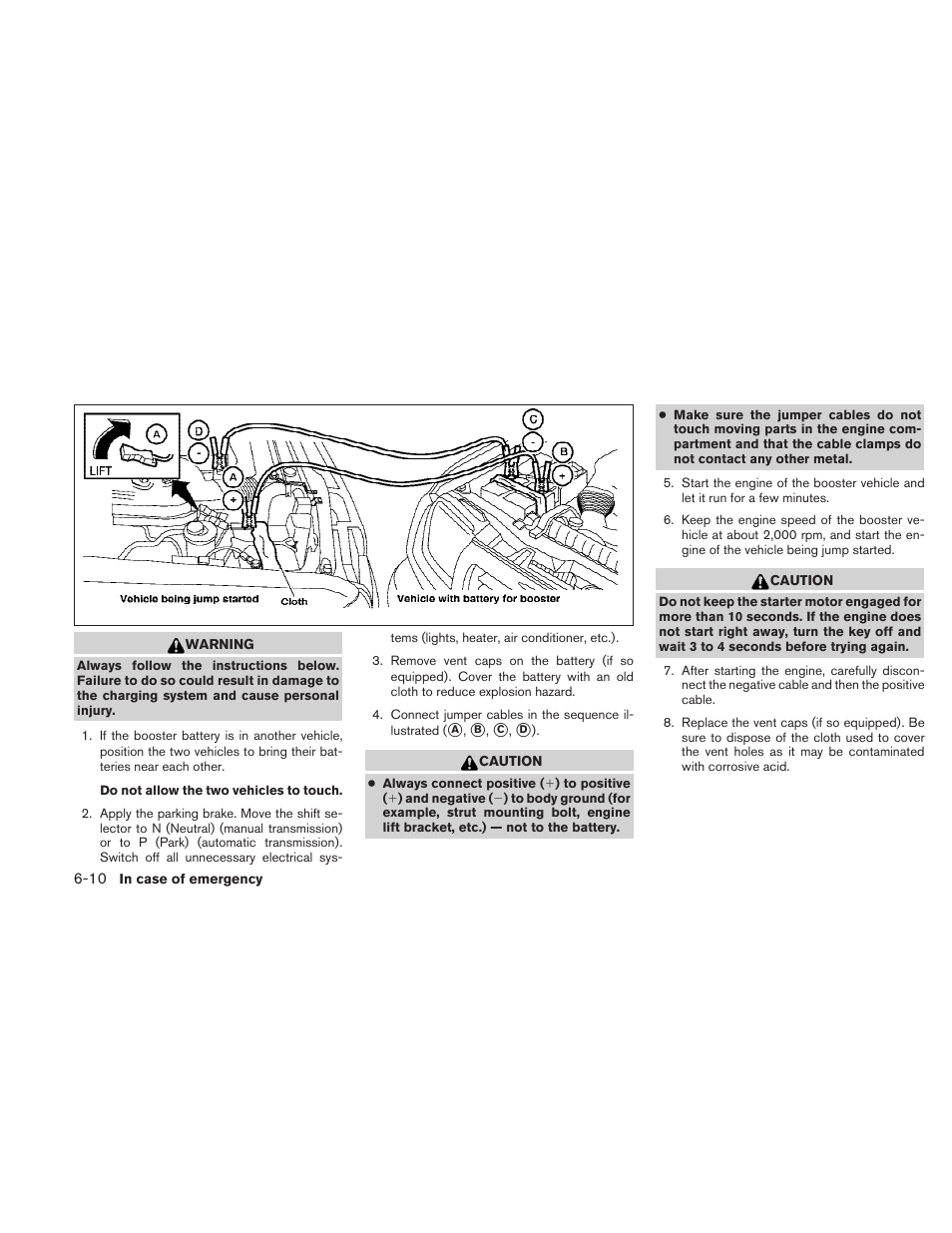 NISSAN 2010 Frontier User Manual | Page 268 / 373