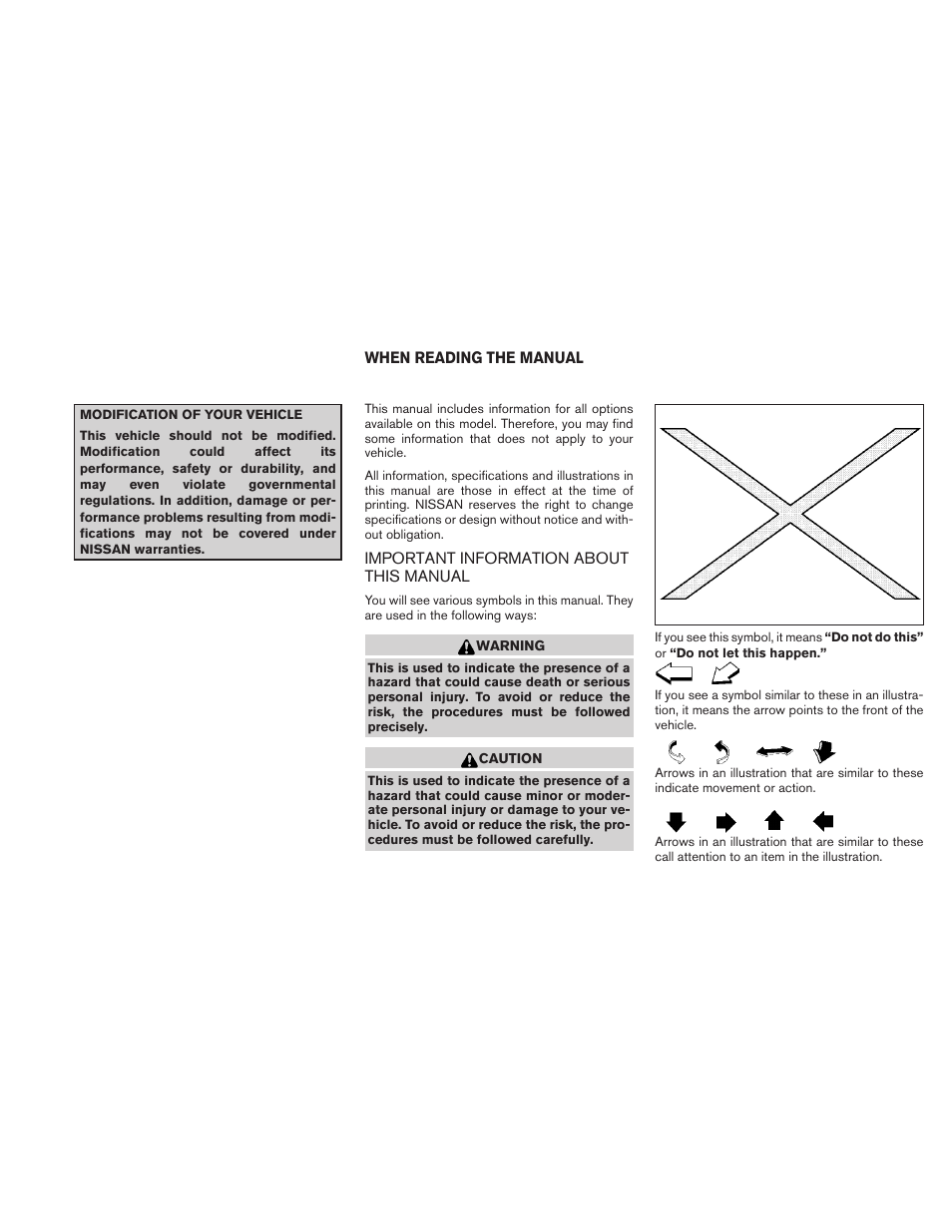 NISSAN 2010 Frontier User Manual | Page 3 / 373