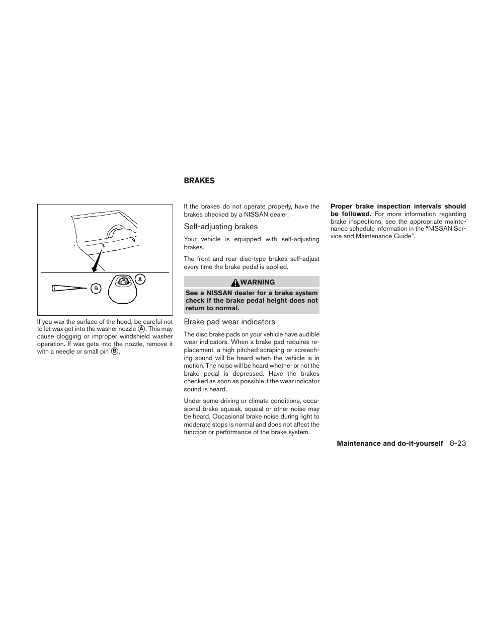 Brakes -23 | NISSAN 2010 Frontier User Manual | Page 303 / 373