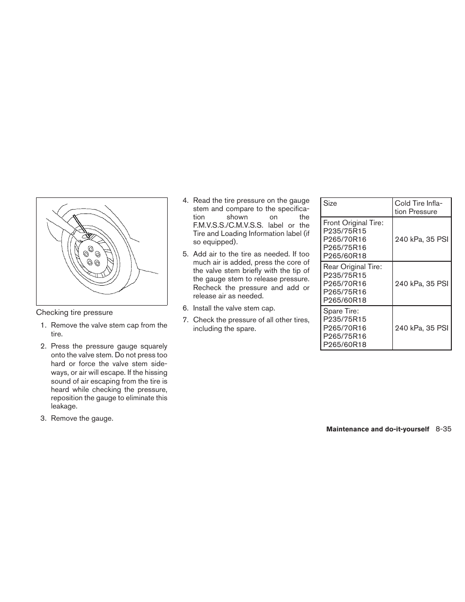 NISSAN 2010 Frontier User Manual | Page 315 / 373