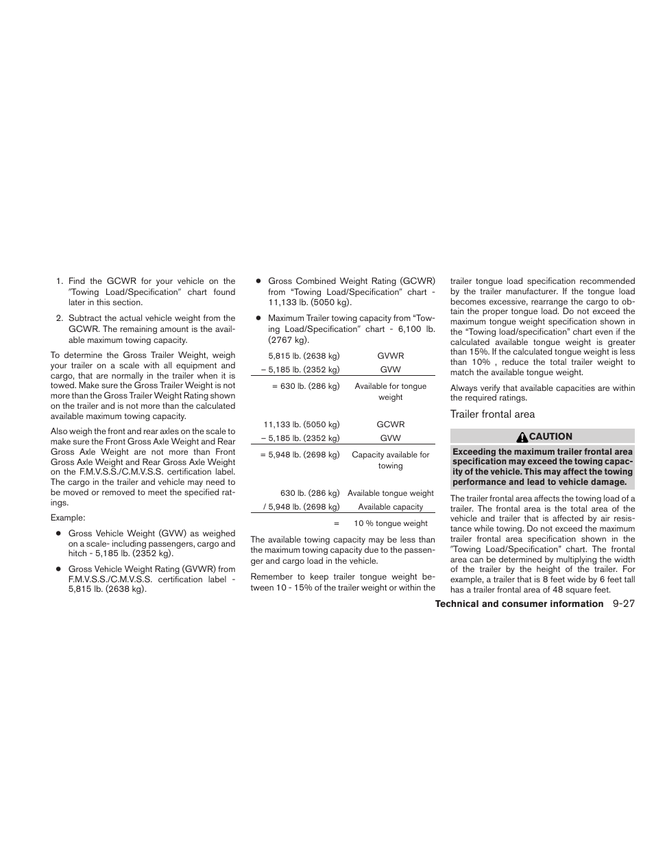 NISSAN 2010 Frontier User Manual | Page 351 / 373