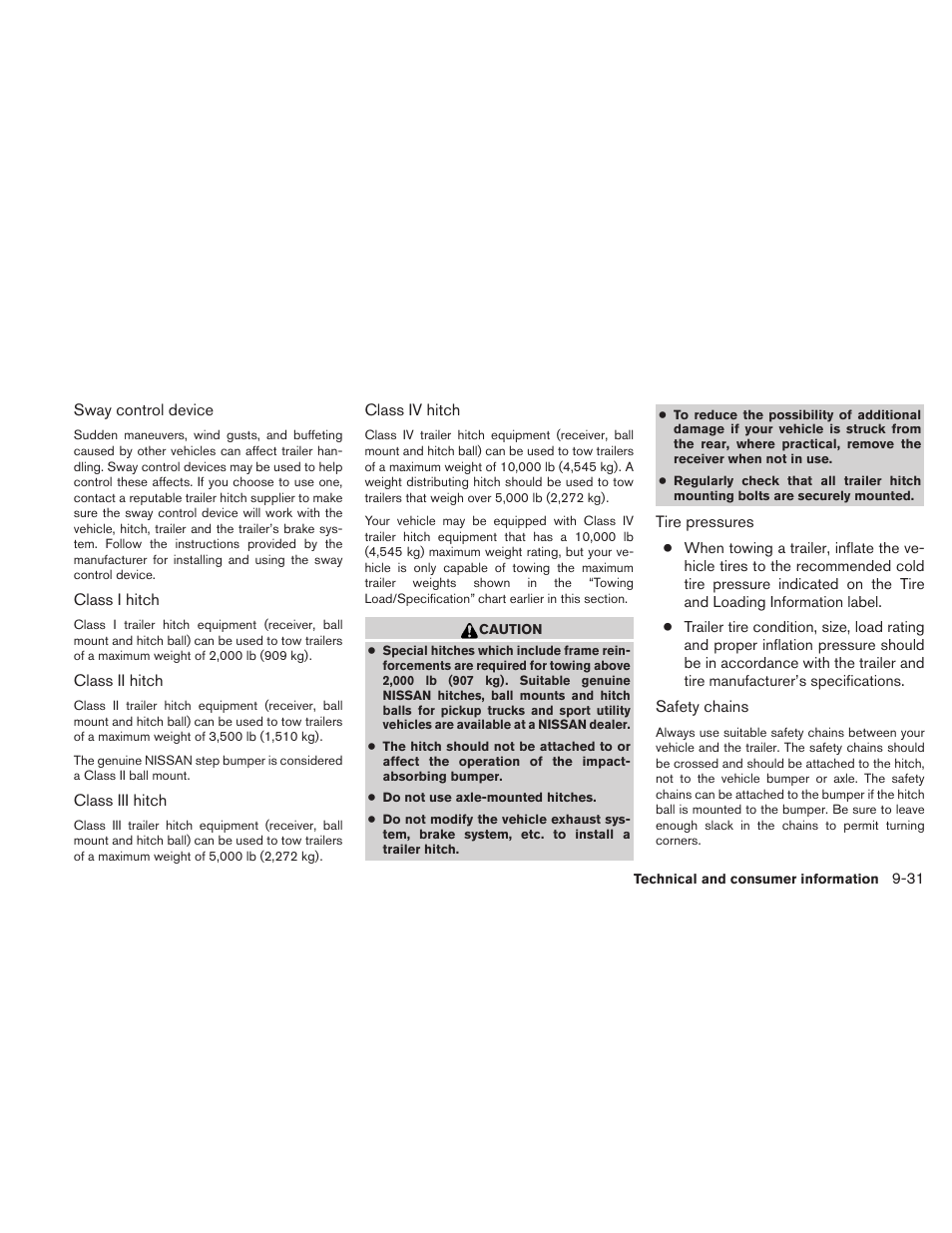 NISSAN 2010 Frontier User Manual | Page 355 / 373