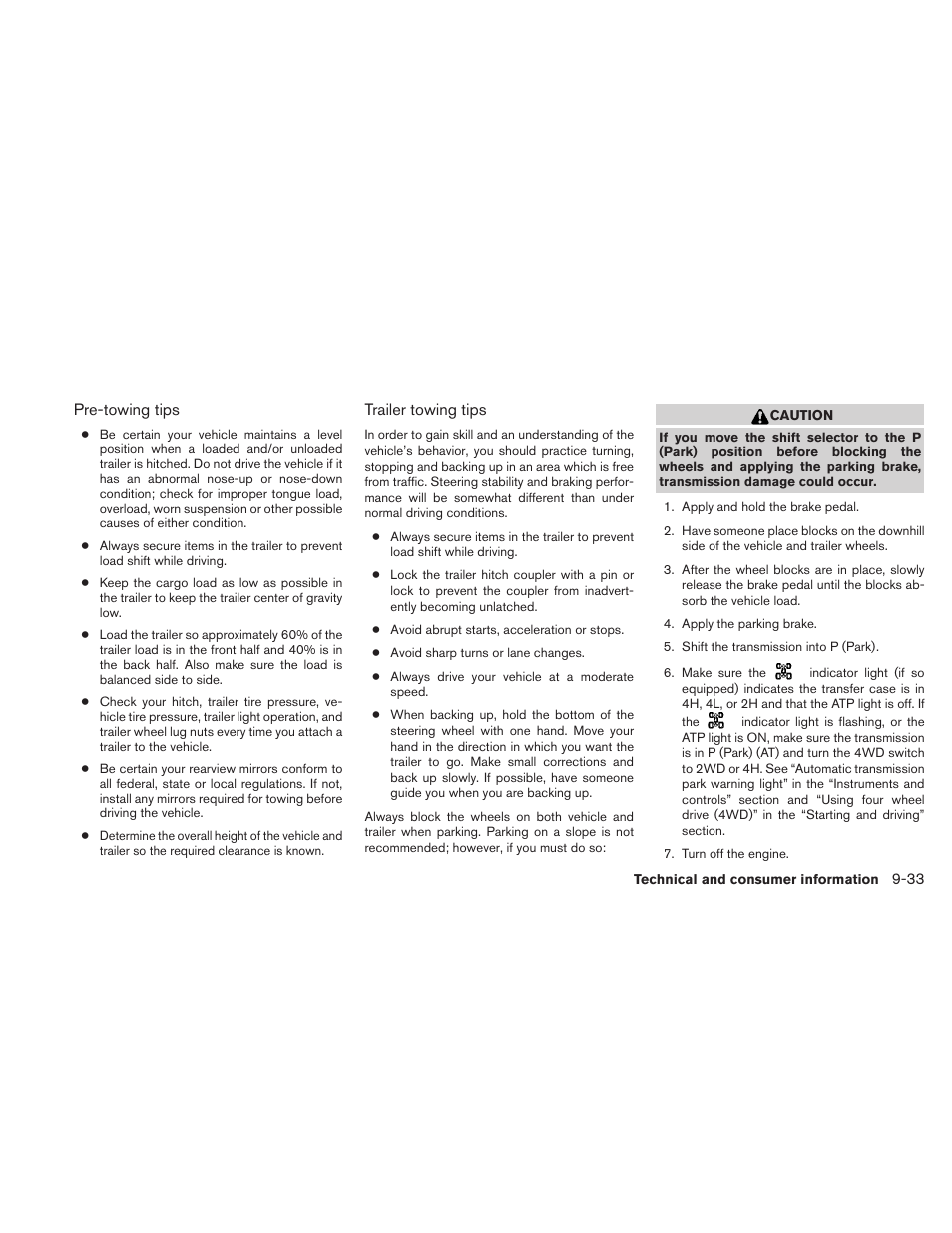 NISSAN 2010 Frontier User Manual | Page 357 / 373
