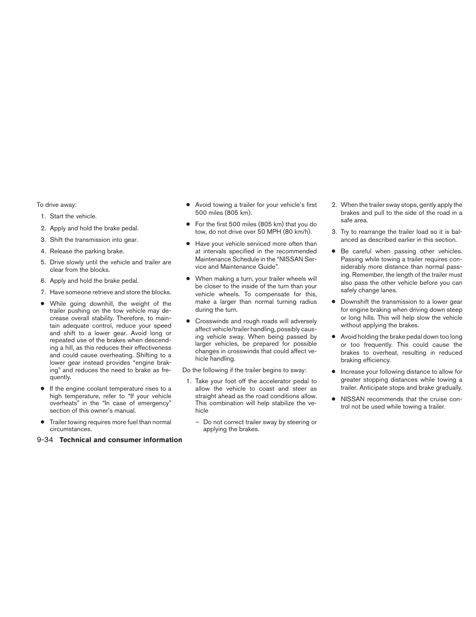 NISSAN 2010 Frontier User Manual | Page 358 / 373