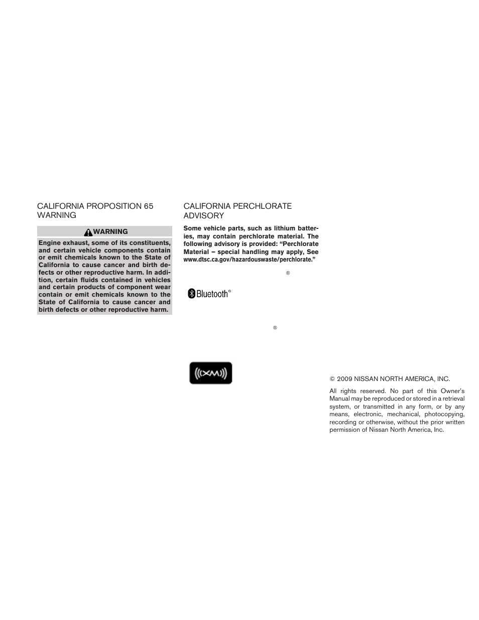 NISSAN 2010 Frontier User Manual | Page 4 / 373