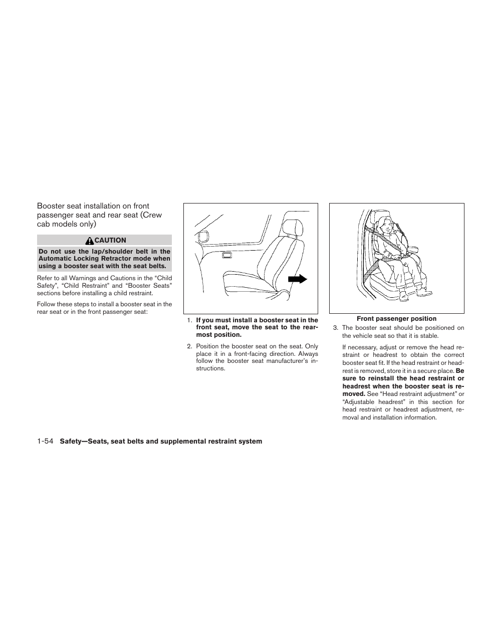 NISSAN 2010 Frontier User Manual | Page 72 / 373