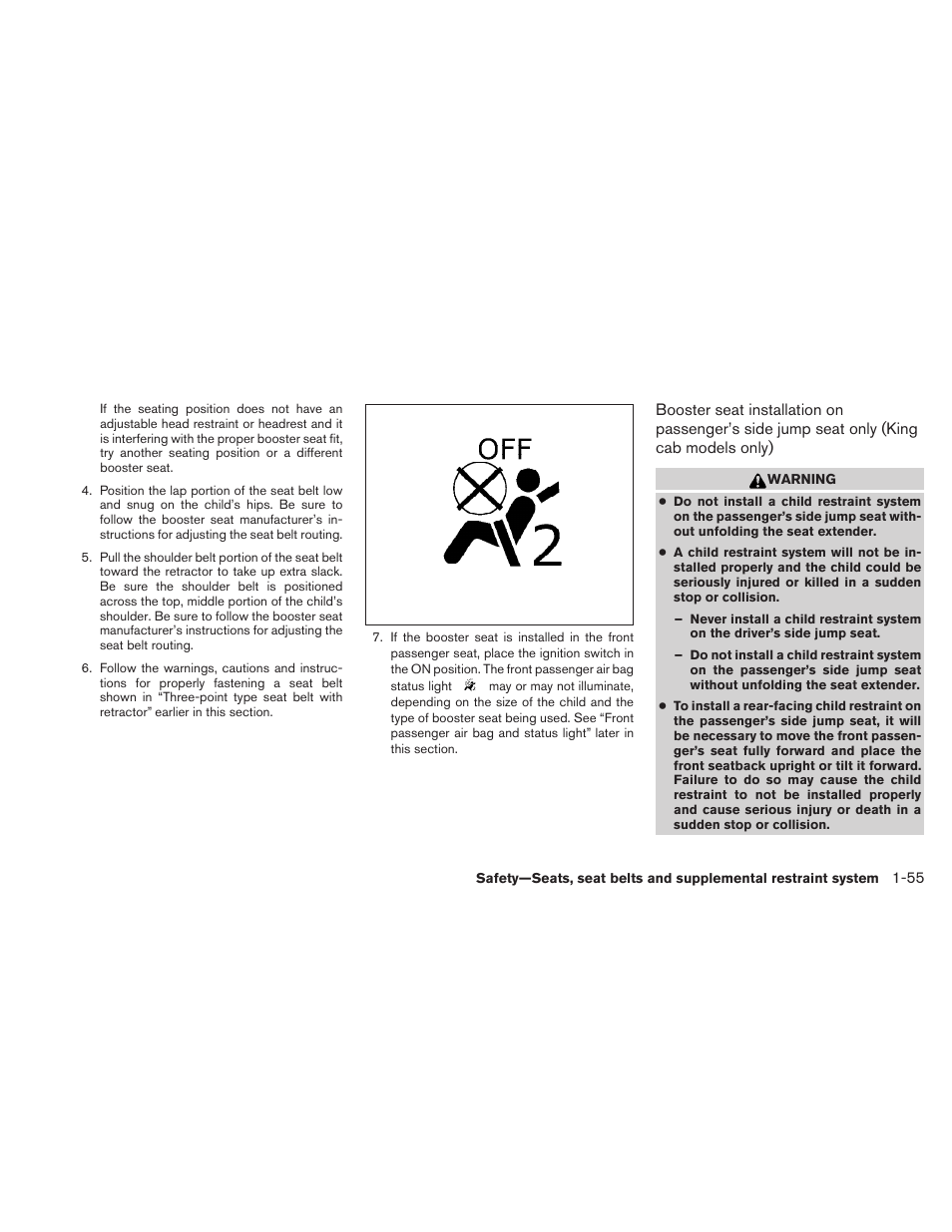 NISSAN 2010 Frontier User Manual | Page 73 / 373
